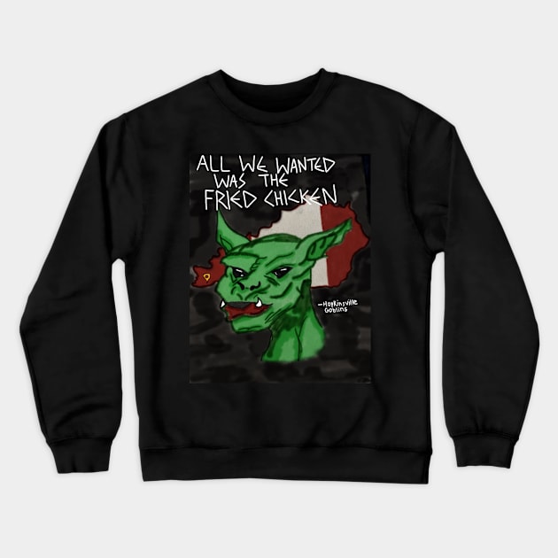 KY Fried Crewneck Sweatshirt by Cassie’s Cryptid Land